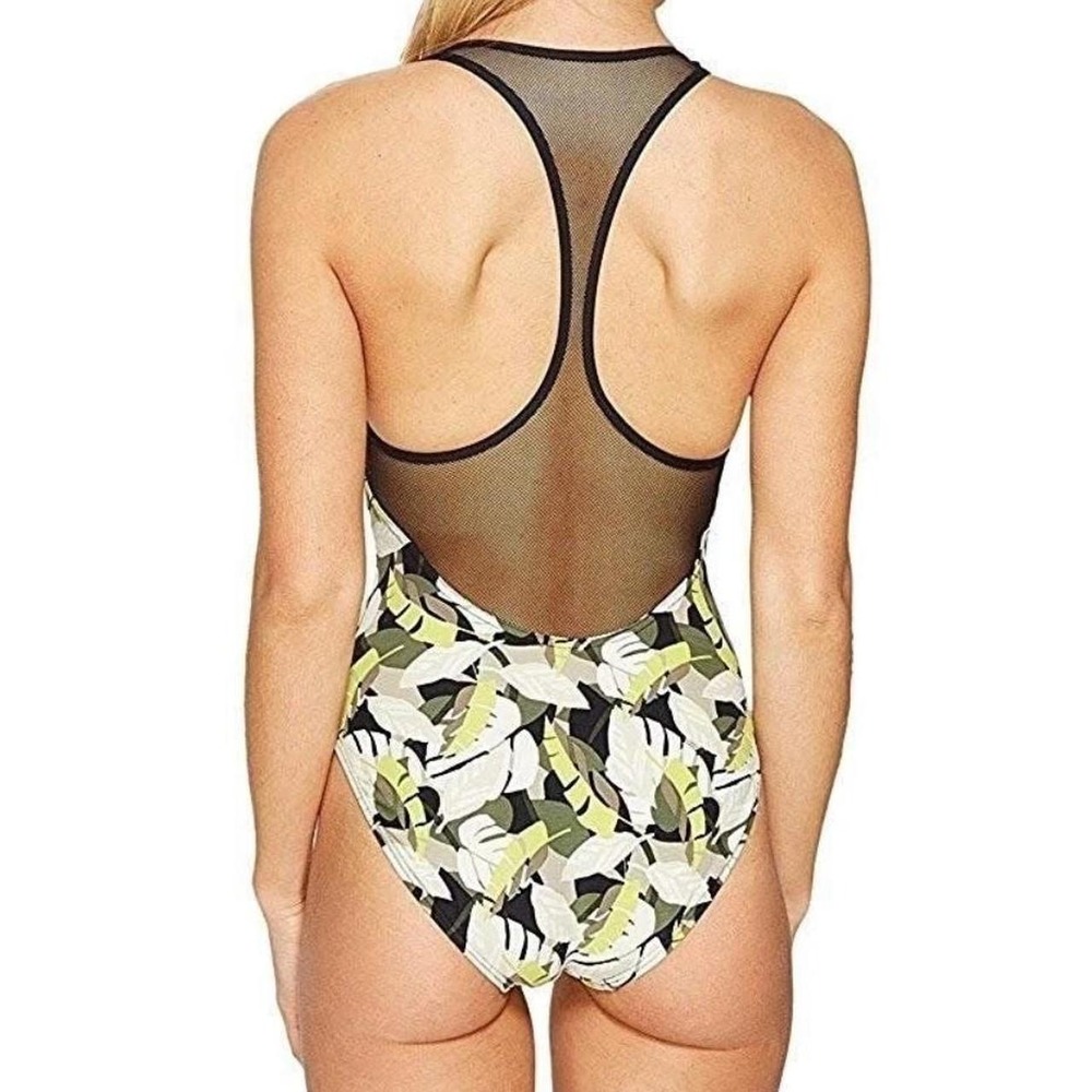 Vince camuto racer back on piece swim